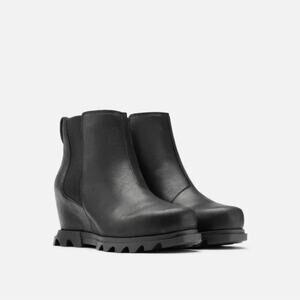 Sorel Joan of Arctic Wedge II Chelsea Boot in Black